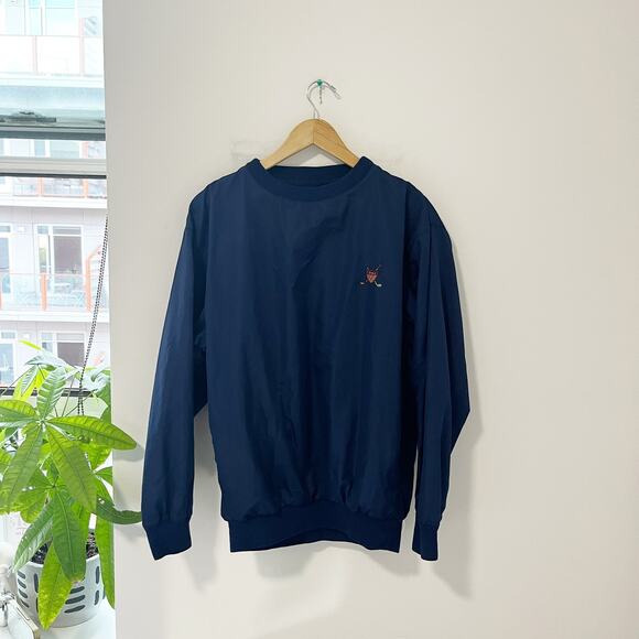 Polo Ralph Lauren Golf Men's Dark Blue Pullover Windbreaker Size Small - Picture 1 of 4